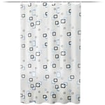 Rideau De Douche Anti Moisissure 200 x 200 cm, peva Rideaux de Douche Tissu Lavable avec 12 Crochets, Imperméable Antibactérien Séchage Rapide, pour