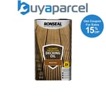 Ronseal 37298 Ultimate Protection Decking Oil Natural Cedar 5 litre RSLUDONC5L