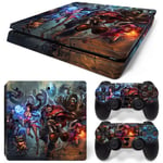 Kit De Autocollants Skin Decal Pour Console De Jeu Mince Ps4 Horizon-Dawn Horizon Zero Dawn, T1tn-Ps4slim-1155