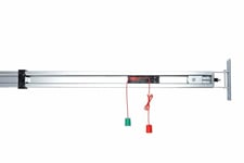 Marantec SZ 11 Rail d'entraînement pour porte de garage, porte sectionnelle et porte basculante, argent