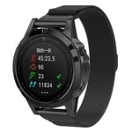 Garmin Fenix 8 47mm Armband Milanese Loop, Svart