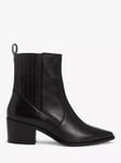 AND/OR Pixie Leather Heeled Chelsea Western Boots