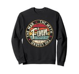 Mens Finn The Man The Myth The Legend First Name Finn Sweatshirt