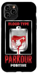 iPhone 11 Pro Parkour Free Running Traceur Vintage Blood Type: Parkour Case