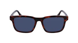 Lacoste Men's Sunglasses L997S - Havana with Solid Blue Lens