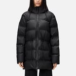 Rains Alta Coated-Shell Puffer Jacket - M