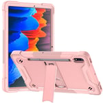 Samsung Galaxy Tab S8 Kickstand Skal - Rose Gold