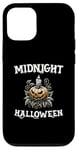 iPhone 13 Midnight Halloween Scary Pumpkin Candle Case