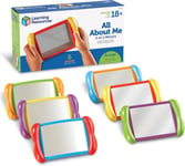 Learning Resources All About Me - 2-in-1 Mirrors, set of 6 , White