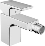 hansgrohe Vernis Shape Single lever bidet mixer with pop-up waste set, chrome, 71211000