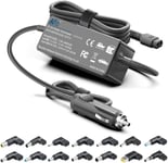 100W 90W Universel Chargeur de Voiture pour ASUS Acer Lenovo HP Dell Toshiba Compaq Samsung Laptop DC 12V - 24V Sony LG AOC MSI Moniteur TV JBL Bose Haut-Parleur PC Adaptateur Ordinateur Portable