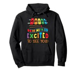 Music Teacher Do Re Mi Fa So Excited Funny Back to School Pullover Hoodie