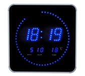 Horloge LED DIGITALE Bleu