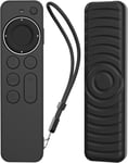 Étui Pour Apple Tv 4K Hd Siri Remote 3E Génération (2022) / Apple Tv Siri Remote 2E Génération (2021) Léger, Mince, Silicone Sans Rayures, Absorption Chocs, Accès Complet À Toutes Fonctions[X35]