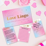 Gift Republic Discover your Love Lingo - 100 card pack of thought provoking questions and love quotes to share with your loved one.