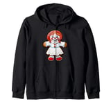 Raggedy Ann Gingerbread Cookie Zip Hoodie