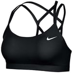 Nike AQ8686-010 Favorites Strappy Bra Sports Bra Femme Black/(White) Taille L