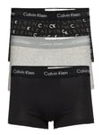 Calvin Klein 3P Low Rise Trunk Svart