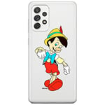 ERT GROUP Coque de téléphone portable pour Samsung A52 5G / A52 LTE 4G / A52S 5G Original et sous licence officielle Disney motif Pinocchio 001 adapté à la forme du téléphone portable, partiel imprimé