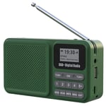 Portable + Digital Radio Solar Powered Bluetooth FM Radio Supports U3965