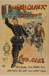 MICHAUX VéLO/CYCLES Rpuh - POSTER HQ 60x80cm d'une AFFICHE VINTAGE