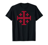 KNIGHT'S TEMPLAR JERUSALEM CROSS KINGDOM OF JERUSALEM T-Shirt