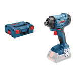 Bosch Professional 18V System visseuse à chocs sans-fil GDR 18V-160 C (couple maxi : 160 Nm, vis M6 - M14, six pans creux 1/4", sans batterie ni chargeur, dans une L-BOXX)