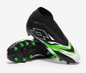 LOTTO SOLISTA 300 VI GRAVITY FG ALL BLACK WHITE SPRING GREEN UK 11