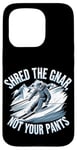 Coque pour iPhone 15 Pro Shred The Gnar, Not Pants Ski de piste