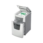 Leitz IQ Autofeed Office 150 Micro-Cut P-5 Shredder White 80141000