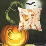 Halloween Pumpkin Pillow Case Waist Throw Cushion Cover Sofa C