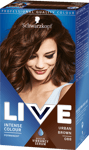 3 X Schwarzkopf Live Intense Colour 088 Urban Brown