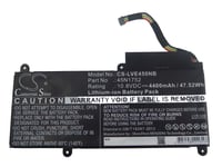 Vhbw Batterie Compatible Avec Lenovo Thinkpad Edge E450 I7-5500u Ordinateur Portable (4400mah, 10,8v, Li-Polymère)