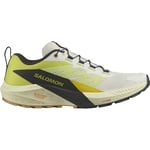 Salomon Sense Ride 5 Men löparskor Vanilla Ice/Sulphur Spring/Bla UK 8,5/EU 42 2/3 - Fri frakt