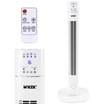 Mylek Tower Fan 60W Tall Oscillating Electric Timer Cooling Air Purifier Remote