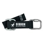 GIBBON GBSLREA Slackline Mixte Adulte, Noir, Standard