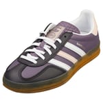 adidas Gazelle Indoor Womens Purple Fashion Trainers - 4 UK