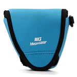 MegaGear MG1335 Ultra Light Neoprene Case with Carabiner for Fujifilm X-E3 Camera - Blue