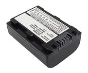 Amsahr BT-SNNPFP50-1CT Numérique Remplacement Caméra/Caméscope Batterie pour Sony Np-Fp50/Dvd505/Dvd602/Dvd605/Dvd653/Hc17/Hc18/Hc20 Gris