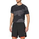 adidas Men OWN THE RUN 2N1 Shorts - Black/Solred, Size XL5