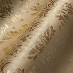 Architects Paper 306594 30659-4 Textile Wallpaper Metallic Silk with Ornaments Baroque 10.05 m x 0.53 m Made in Germany