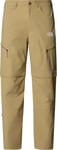 The North Face Men's Exploration Convertible Tapered Pants Khaki Stone, 50 - Regular