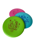 ASG Disc Golf set w. 3 disc's