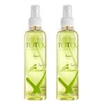 Totex Lemon Cologne Traditional Turkish Aftershave Barber Spray 200ml (2 Pcs)