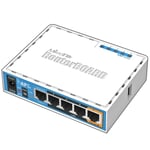 Mikrotik HAP AC Lite 500 Mbit/s Blanc Connexion Ethernet supportant l'aliment...