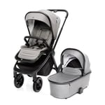 Zopa Barnevogn, Move Cross 3 Duovogn inkl Carrycot XL, Metal Grey