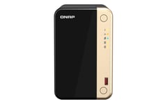 QNAP TS-264 NAS Tower Intel® Celeron® N5095 8 GB 24 TB HDD QNAP Turbo