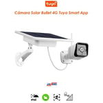 Caméra solaire 4G Bullet Tuya Smart App 4mm Surveillance vidéo Tuya App - Jandei