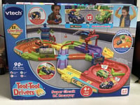 VTech Toot-Toot Drivers® Super Circuit RC Raceway Remote Control Car Read Below!