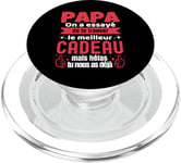 Cadeau Papa Humour Idee Cadeau Drole Homme Tee Shirt Homme PopSockets PopGrip pour MagSafe